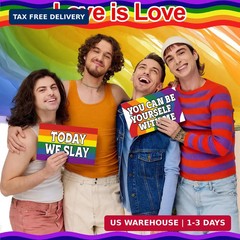 24 Design Pride Photo Booth Props Sets, Pride Month Decorations Funny Gay LGBTQ