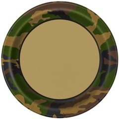 ARMY CAMOUFLAGE BIRTHDAY PARTY DECOR MILITARY Banner Plates Napkin Cups Table