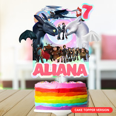 How Train Dragon Party Supplies happy birthday centerpiece decoration cup plate