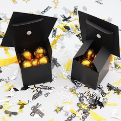 30pc Graduation Cap Candy Box Class of 2026 Party Favor Gift Decor