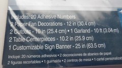 Male Birthday Big Decorating Lot Includes Table & Wall Decor & Photo Props Kit
