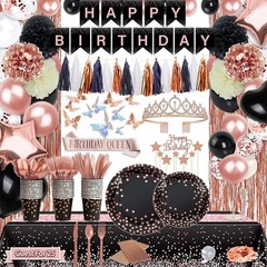 Luxury Birthday Decor Set with Sash & Tiara