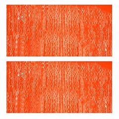 2 Pack Orange Neon Table Skirt 108 X 29.5 Inches – Glow in The Dark Party