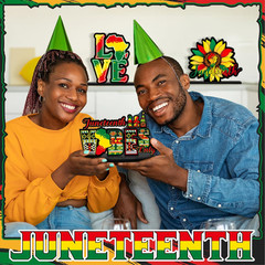 6 Pcs Juneteenth Table Decorations Black History Month Wooden Centerpieces Afric