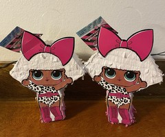 Lol Surprise Doll Mini Piñatas x2. New!