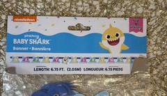 Pinkfong Nickelodeon~Baby Shark~ Banner Birthday Party Banner~Lot Of 3 New