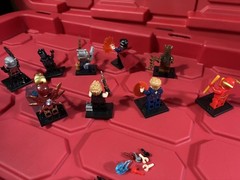Marvel avengers Mini figures Lot of 10 BIRTHDAY CAKE TOPPERS PARTY SUPPLIES