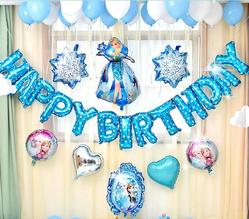 «Frozen» Princess Birthday Party Decoration 41 Piece Set