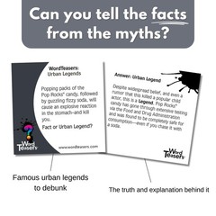 ? WORD TEASERS Random Topic Conversation Starters – Fun Trivia Cards for Fami…