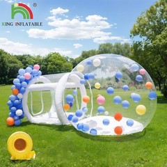13FT Inflatable Bubble House Balloon Dome Bubble Tent Outdoor For Birthday Party