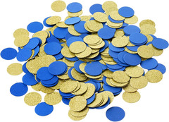 400pcs Glitter Paper Confetti Circles Dots Sprinkling Paper Circle Dots for Grad