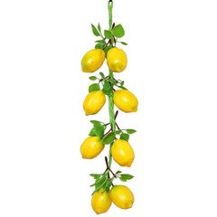 Simulation Artificial Fruit Lemon String for Restaurant Hotel Home Garden Decor