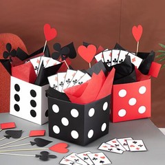 8 Sets Casino Party Decorations Themed Table Centerpieces Casino Table Party …
