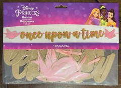 Disney Princess “Once Upon a Time” 12ft Banner – Glitter – NIP Licensed