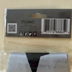 Graduation Sash Silver & Black Material“GRADUATE” With Cap Printed On It. New