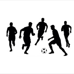 Soccer Sticker Soccer Wall Decal Indoor Outdoor Compatible Flexible Material