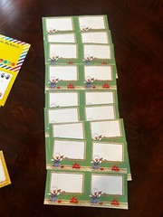 30 Assorted Write on Name Labels + Fast Shipping