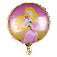 8 Pack Princess Foil Balloons Party Decorations for Birthday Wedding Baby Shower