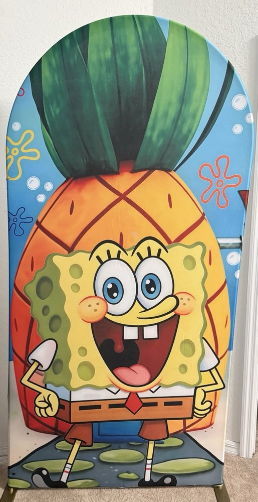 SpongeBob SquarePants Birthday Arch Backdrop Cover