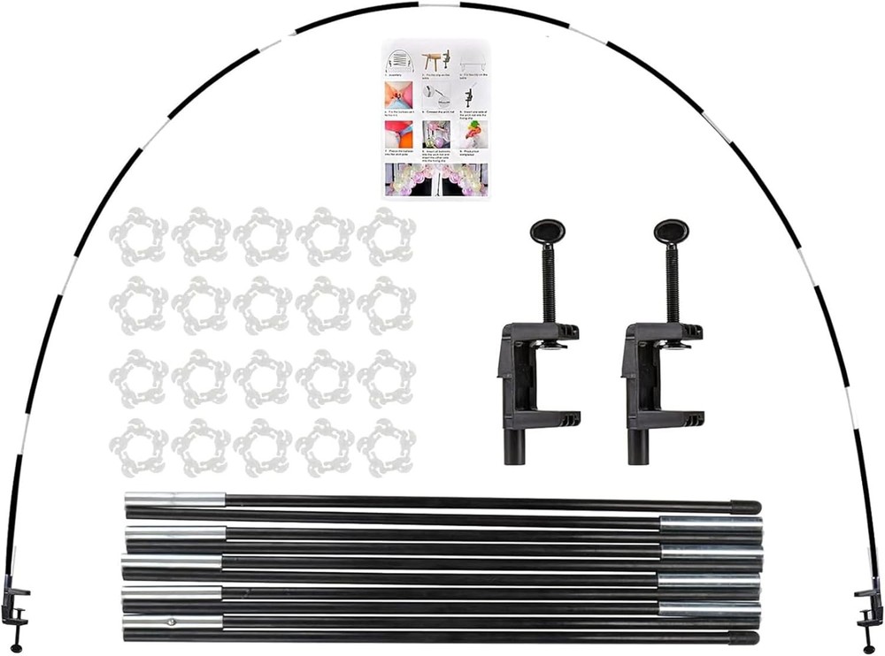Kit de arco de globos de mesa de 13FT para diferentes tamaños de mesa
