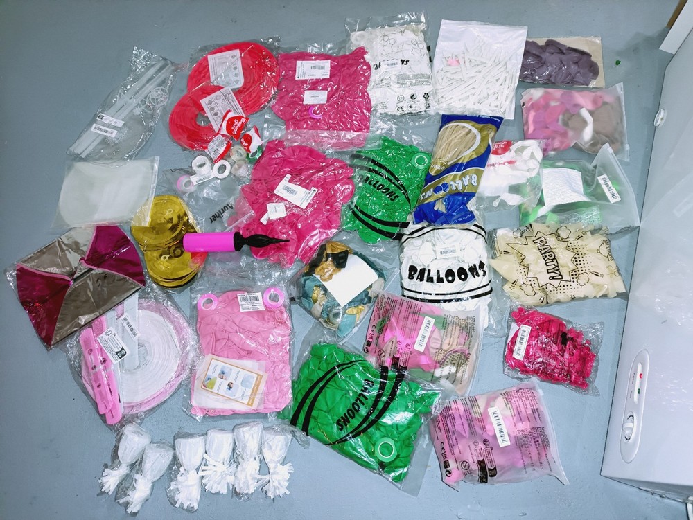 Huge Balloon Garland Party Decoration Supplies Bulk Lot Mixed New