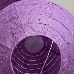 11 Purple Paper Lanterns Various Sizes 12″, 10″, 8″, 5.5″ Birthday/Room Decor