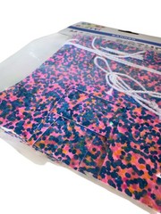 Happy Birthday Banner x 4 10 ft Hot Pink with Glitter by 321 Party
