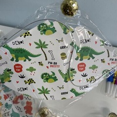 Assorted Children’s Birthday Party Supplies Various Cone Hats, balloons, garland
