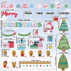 Christmas Gingerbread Cutouts DIY Photo Craft Bulletin Board Set Classroom Decor