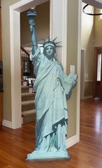 Large 6ft Statue of Lady Liberty Image Freestanding Printed Cardboard Decor #171