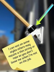 Veteran-Designed Flag Pole Clip | 3D Printed Universal Flagpole Accessory Black