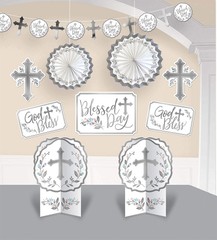 Holy Day Cross Christian Religious Theme Party Room Decorating Kit