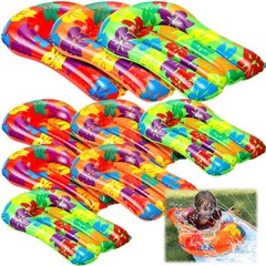 6 Pcs Inflatable Bodyboards for Water Slides,21.2 x 15 Inch Inflatable Tropic…
