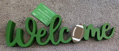 57pcs (see below) BROTHER SISTER DESIGN STUDIO Super Bowl Football Party Decor