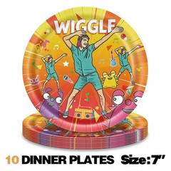 Danny Party Supplies Set Plates Cups Tablecloth Napkins Birthday Decor