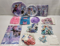 Disney Frozen Birthday Party Supplies Plates Napkins Table Cloth Tableware More