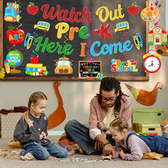 First Day of Kindergarten Banner,Back to School Decorations Banner and First Day