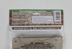 Mojang Minecraft Happy Birthday Banner Party Decorations Card Board