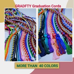 2026 Graduation Honor Cords National Honors Society Braided Rope Tassel Decor