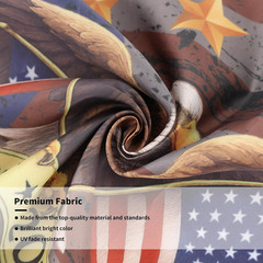 250Th Anniversary Fan Bunting 1.5X3Ft 2Pcs 250 Years of Freedom Party Supply Bri