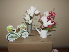 HUGE LOT WEDDING/BABY SHOWER DECORATIONS- MARKET FLORAL SPRING- HOBBY LOBBY