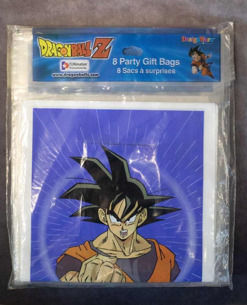 Dragonball Z Birthday Giftbags 3 pack (24 bags)