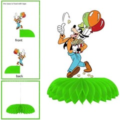 Goofy Honeycomb Centerpieces 3D Table Decorations Party Supplies