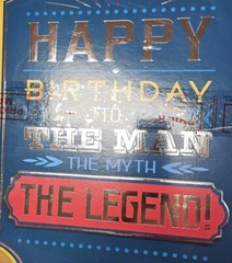 Bday easel sign happy birthday 10 1/2 x 14″ 1 Pc Brand New Amscan Celebration
