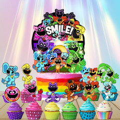 Smiling Plushy Tableware party supplies decoration balloons birthday centerpiece