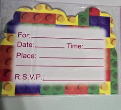 LARGE Lego Birthday Party SupplY Kit- Frre GIFT FOR Bday Child