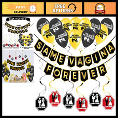 Bachelor Party Pack – Fun Birthday Decorations & Supplies for Him, Gifts Include
