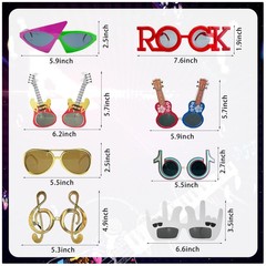 Funny Music Sunglasses & Inflatable Microphone