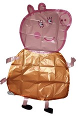Peppa Pig Birthday Decoration Pack Foil Latex Ballons Banner Cupcake Toppers