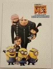 Minions FUN PACK decals posters tattoos stickers & sticker album NEW